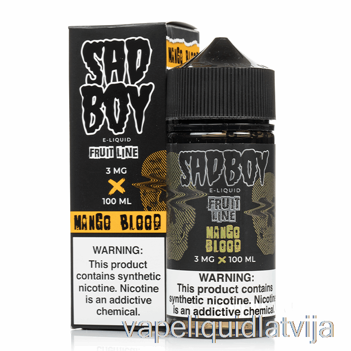 Mango Asinis - Sadboy - 100ml 3mg Vape šķidrums